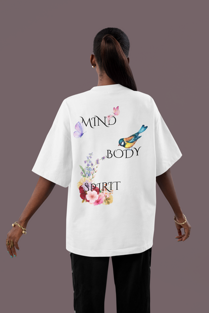VACANCY Oversized Shirt - Mind Body Spirit
