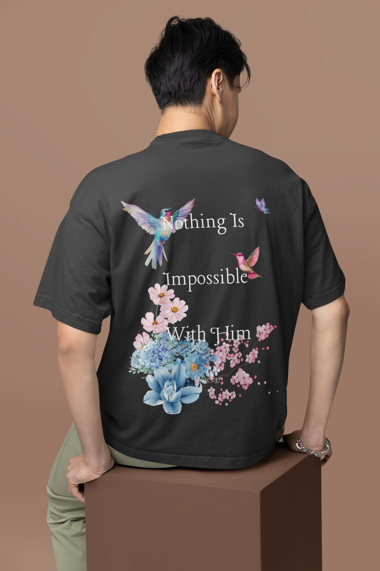 VACANCY Oversized Shirt Nothing Is Impossible